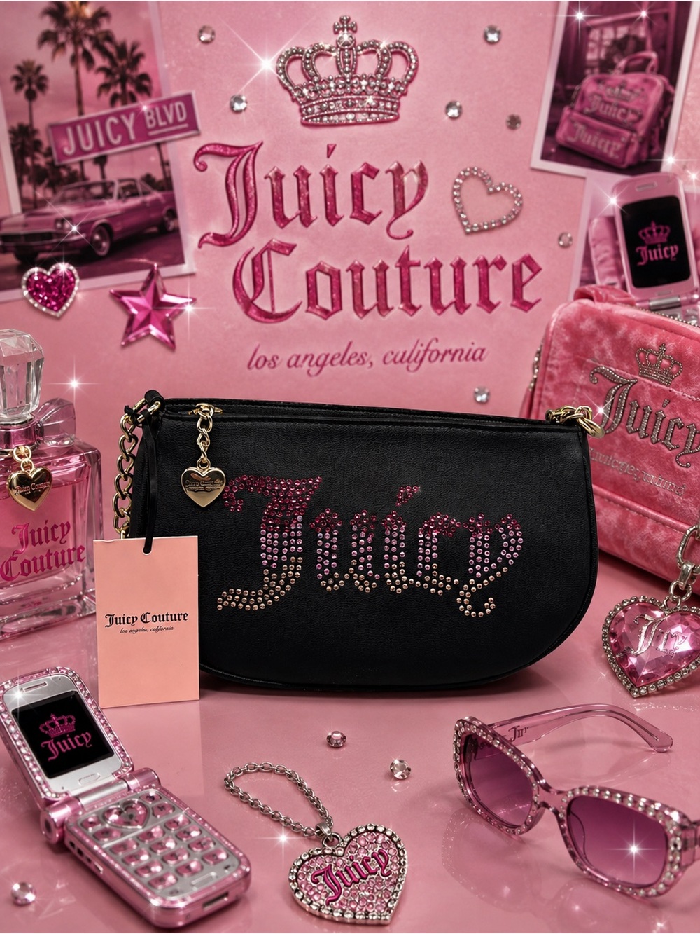 Juicy couture be Classic II shoulder bag purse